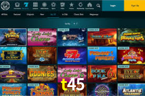 Interface do App t45