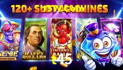 Variedade de jogos na t45