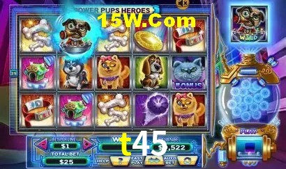 Biblioteca de slots populares na t45