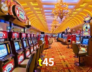 Slots com jackpots e giros grátis na t45